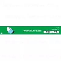 Woodruff Keys Midwest Assortment - Essential Fasteners For Precision Applications