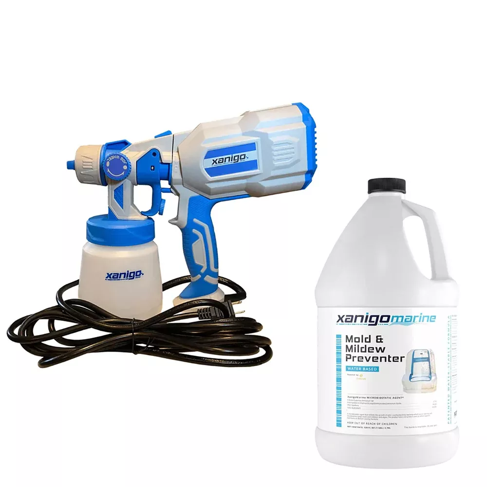 Xanigo Marine Mold Mildew Preventer w/FREE Defender Atomizer [XMMMP4G/