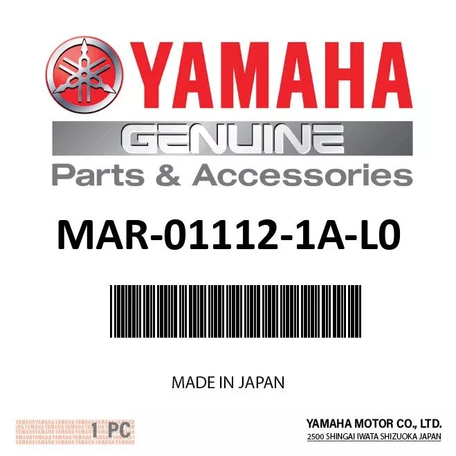 Yamaha - 70-85 hp al bar anode - MAR-01112-1A-L0