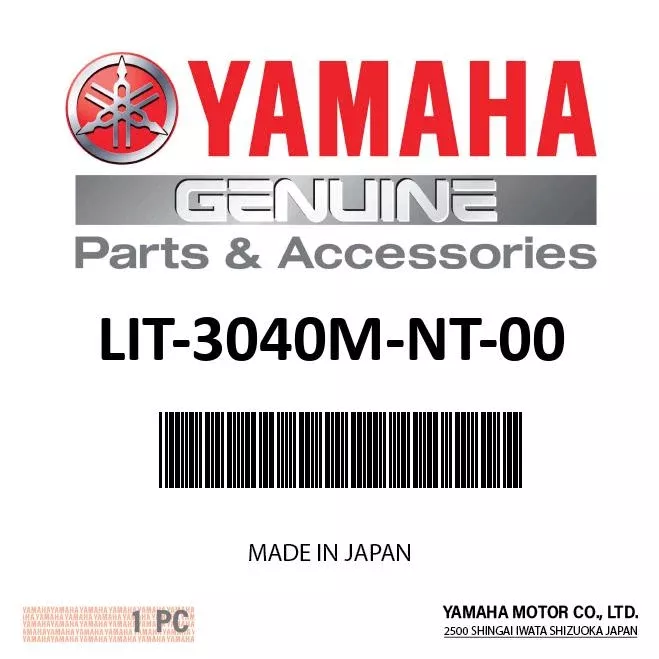 Yamaha - F30/40 mr main train - LIT-3040M-NT-00