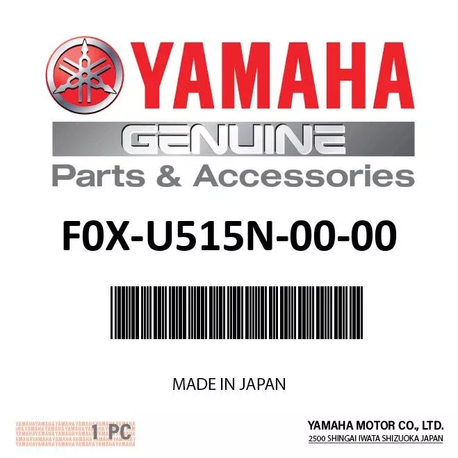 Yamaha - Visor - F0X-U515N-00-00