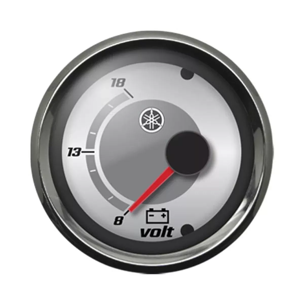 Yamaha Volt Meter Chrome Bezel Classic Silver Face N80-83503-50-00