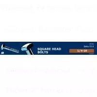 Zinc-plated Square Head Bolts Assortment - Midwest Collection
