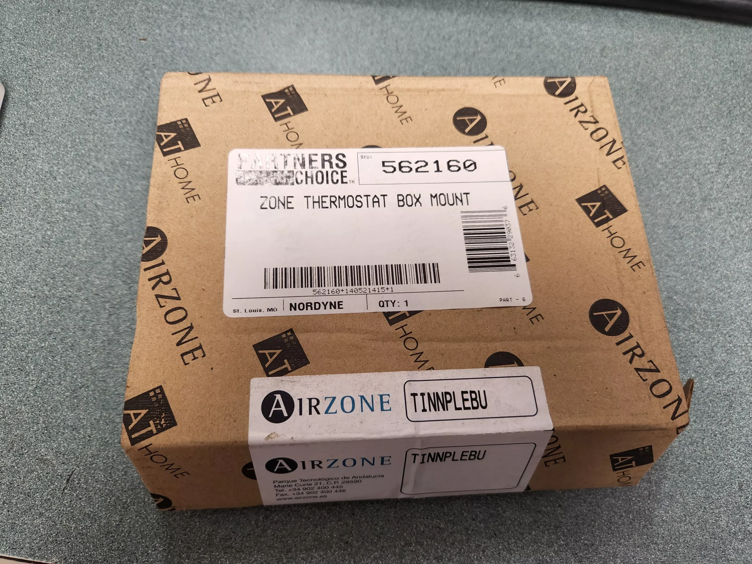 Zone Thermostat Box Mount